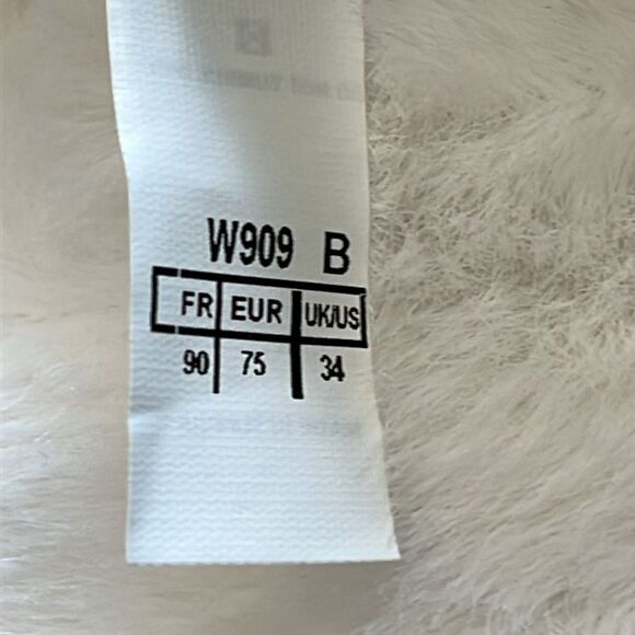 NWT Aubade Gorgeous Embroidered Bra Size 34B - Picture 10 of 11